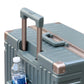 Aeris Aluminium Framed Lightweight 3 PCS(20/24/28 Inch) Set Luggage Bags with Bottle Holder