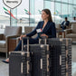 Aeris Aluminium Framed Lightweight 3 PCS(20/24/28 Inch) Set Luggage Bags with 2 year warranty