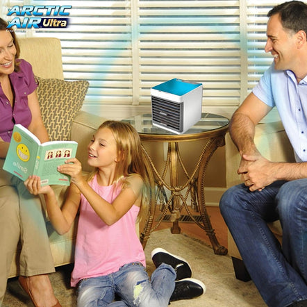 Evaporative Mini Air Conditioner | 3-in-1 Portable USB Air Cooler Fan