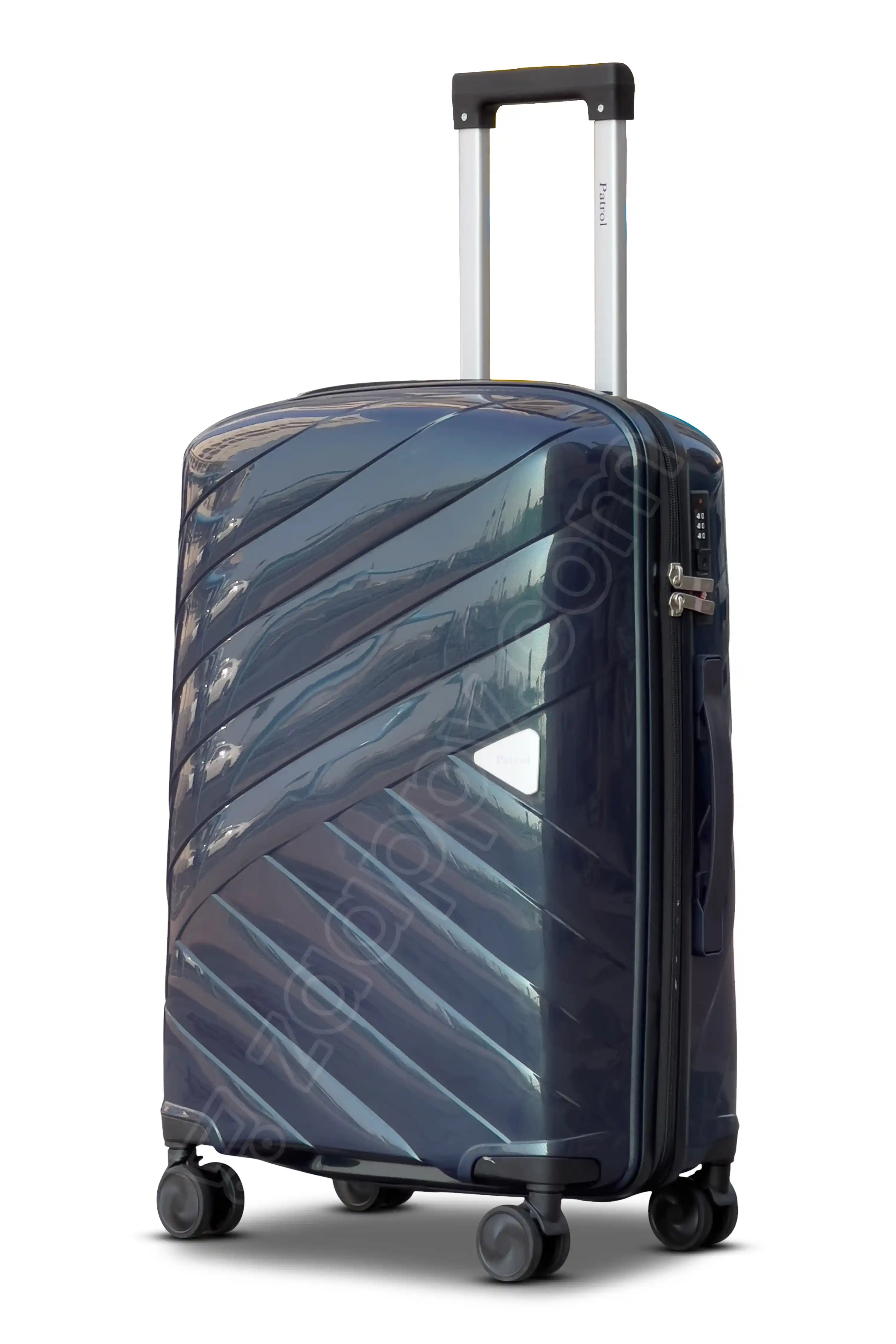 Aqualite Glossy 4 Pcs Hardside Luggage Set Durable Unbreakable PP Spinner Suitcase