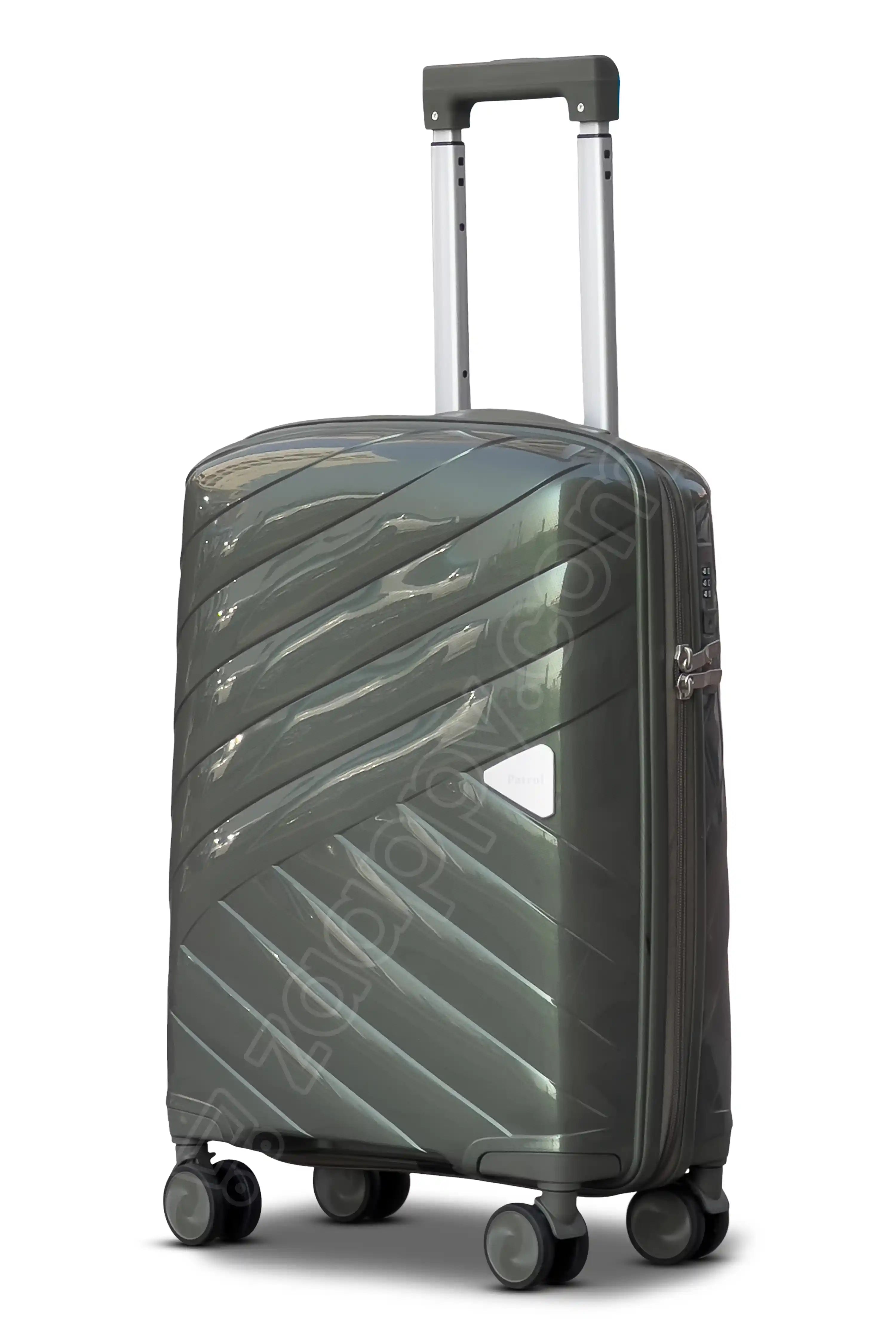 Aqualite Glossy 4 Pcs Hardside Luggage Set Durable Unbreakable PP Spinner Suitcase