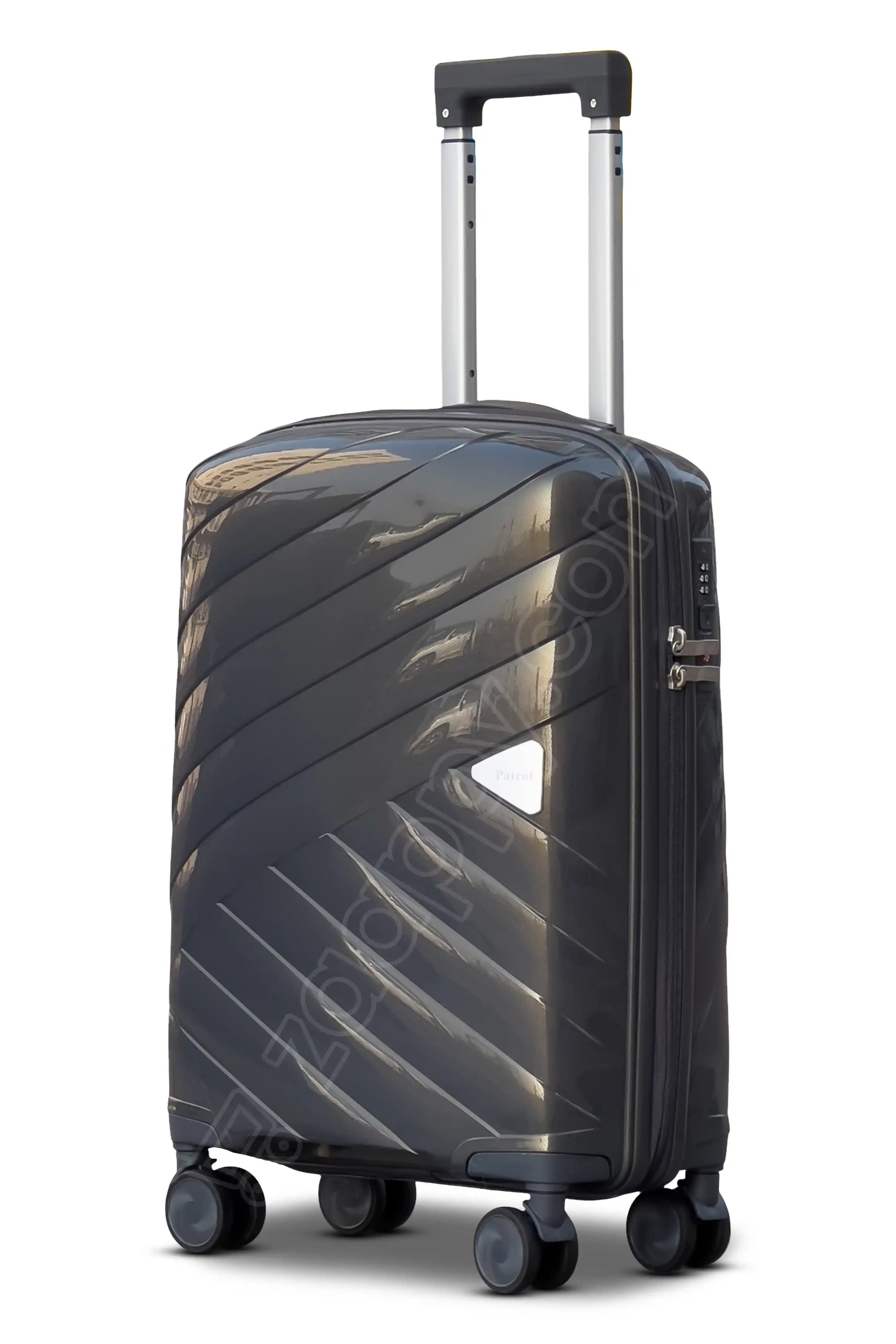 Aqualite Glossy 4 Pcs Hardside Luggage Set Durable Unbreakable PP Spinner Suitcase