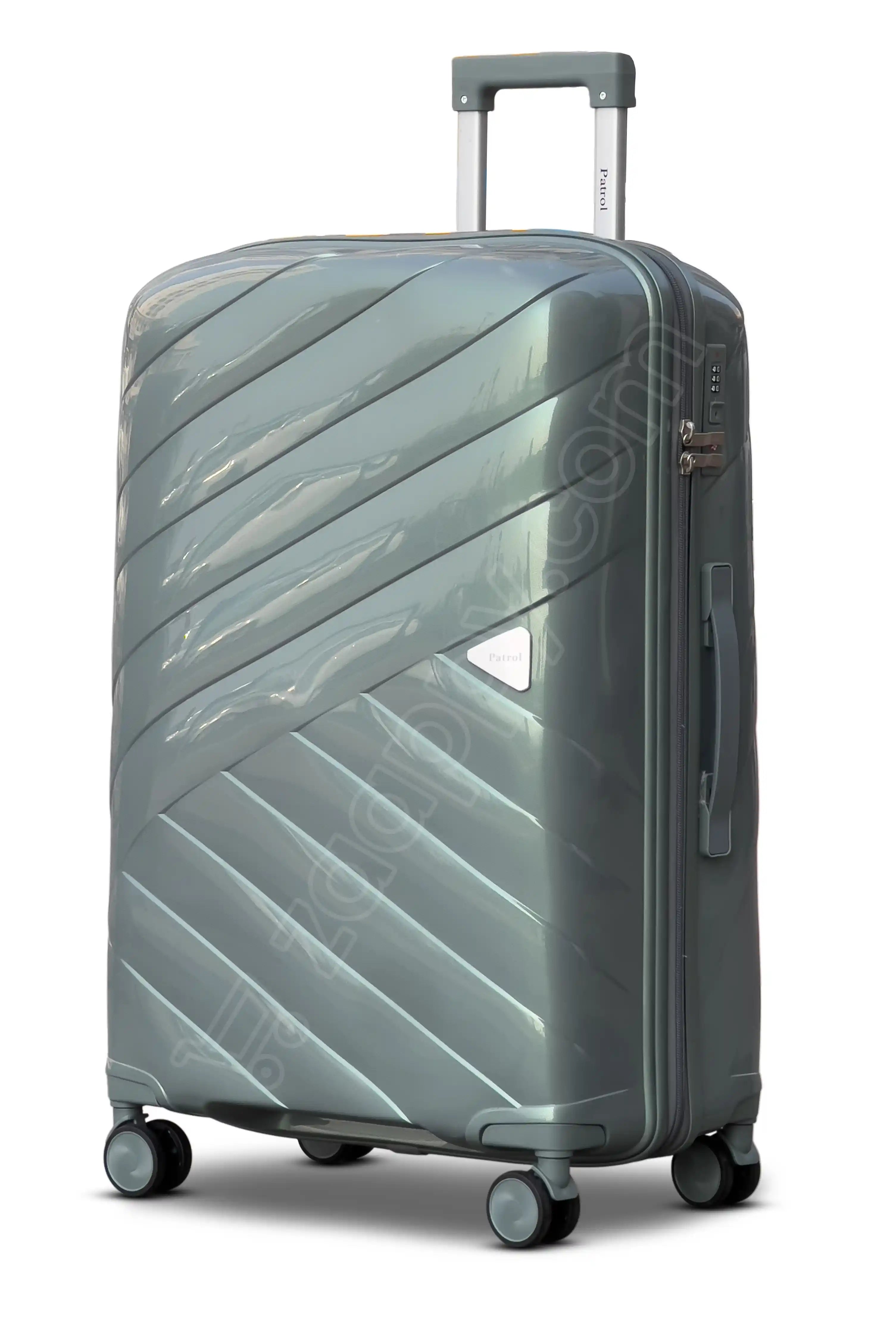 Aqualite Glossy 4 Pcs Hardside Luggage Set Durable Unbreakable PP Spinner Suitcase