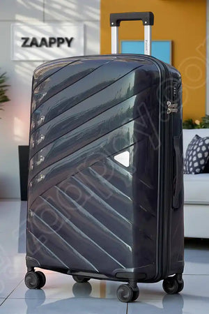 28 Inch Aqualite Glossy PP Unbreakable Hard Shell Large Size Check In Luggage with Spinner Wheels