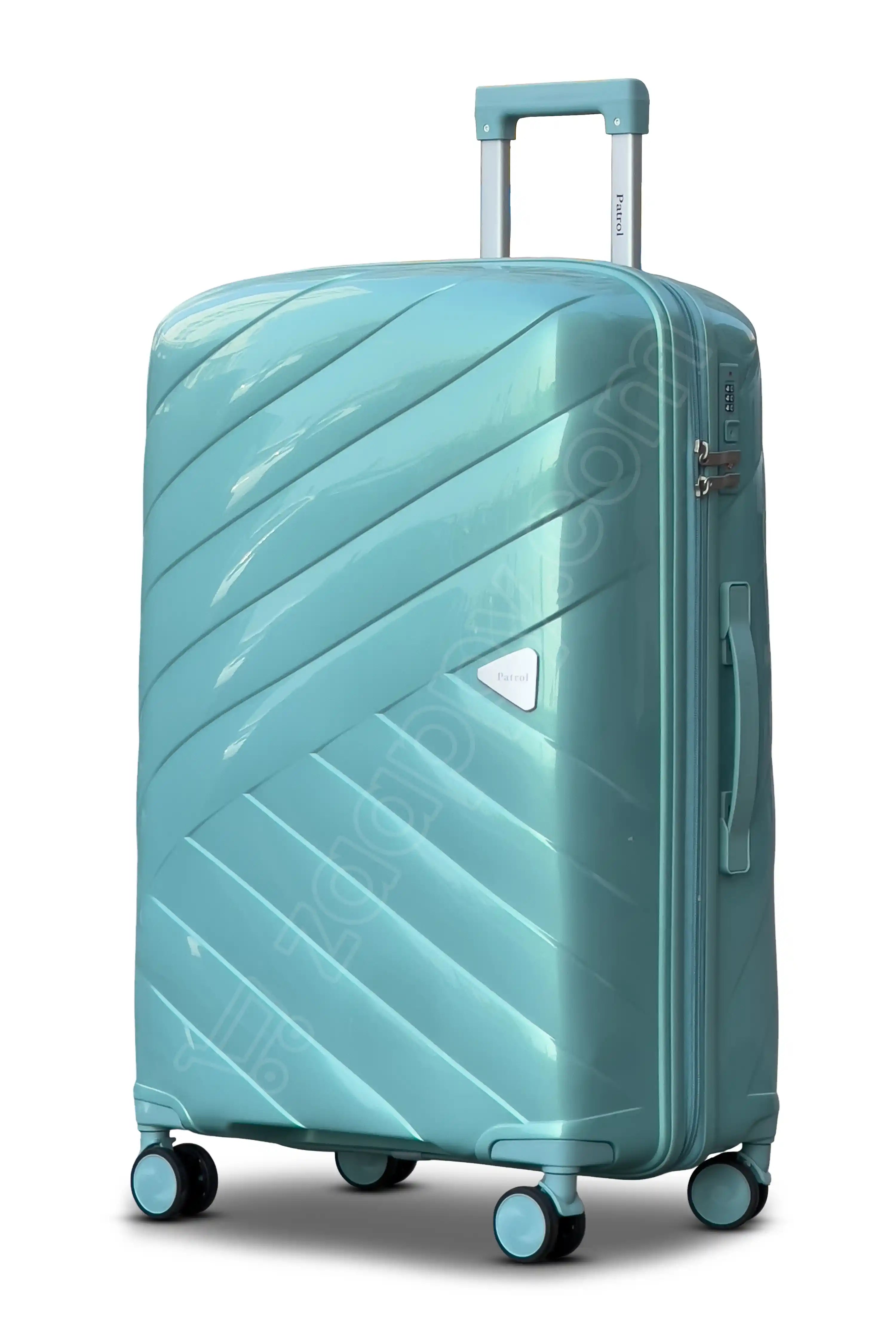 Aqualite Glossy 4 Pcs Hardside Luggage Set Durable Unbreakable PP Spinner Suitcase