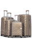 Aqualite Glossy 4 Pcs Hardside Luggage Set Durable Unbreakable PP Spinner Suitcase