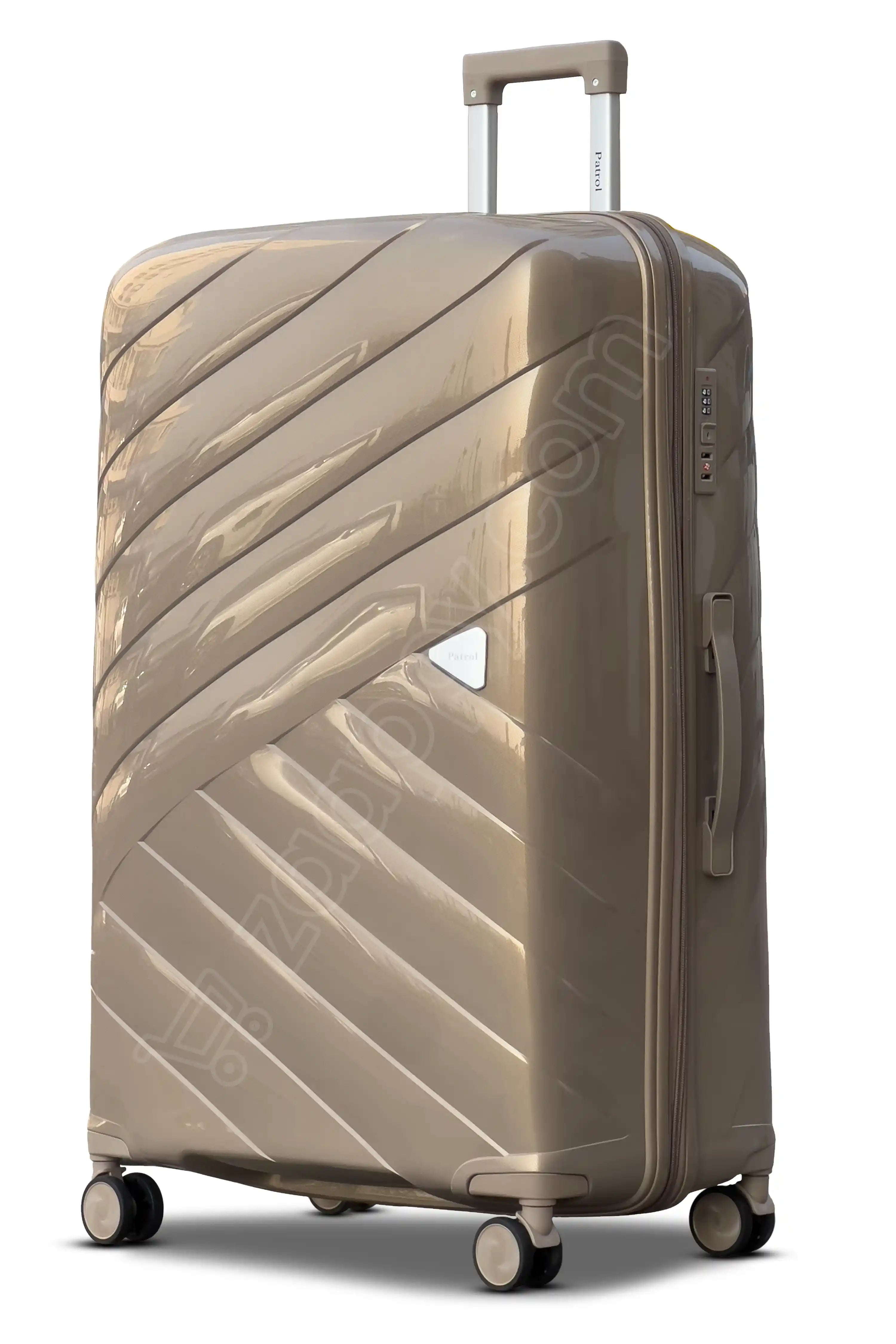 Aqualite Glossy 4 Pcs Hardside Luggage Set Durable Unbreakable PP Spinner Suitcase