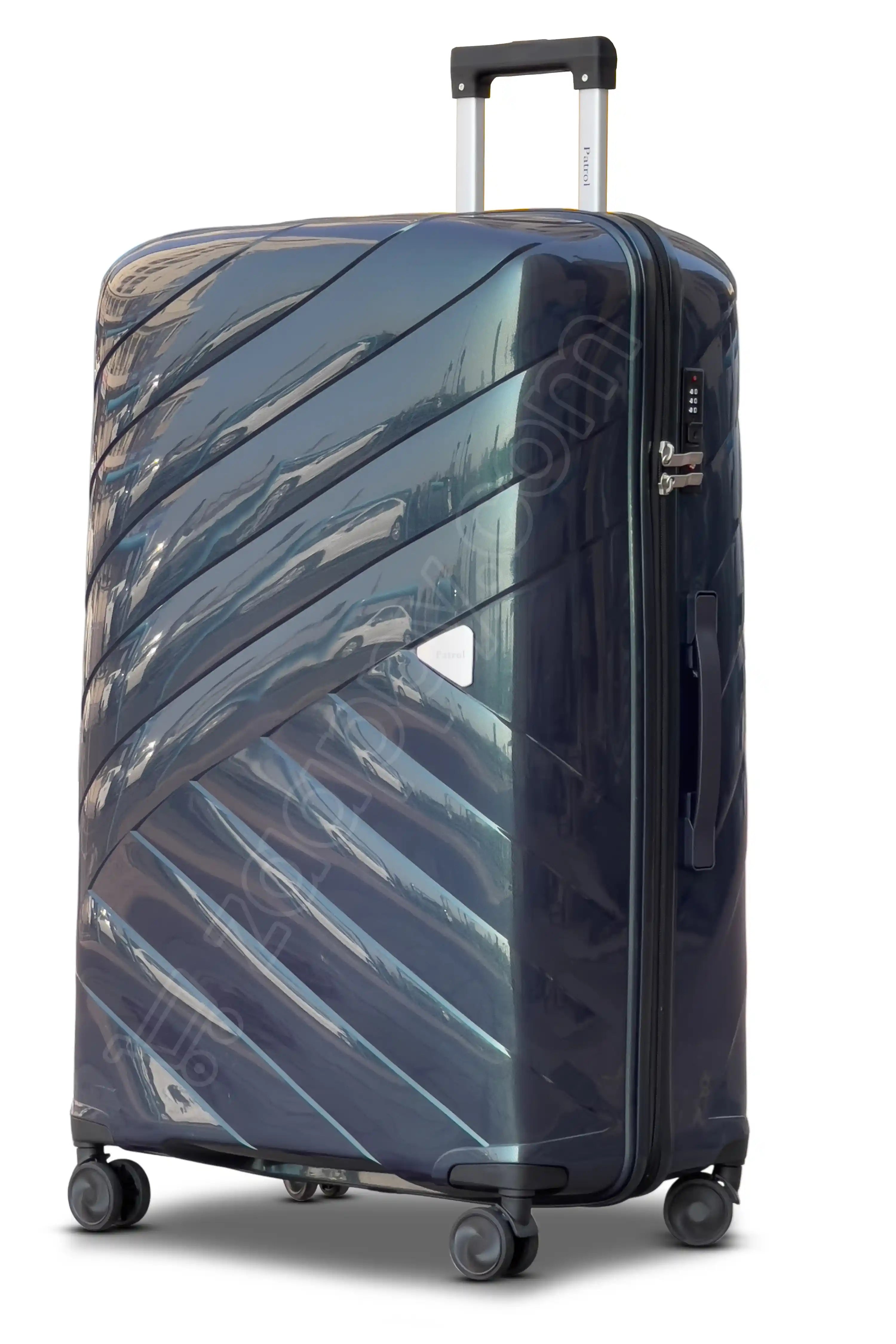 Aqualite Glossy 4 Pcs Hardside Luggage Set Durable Unbreakable PP Spinner Suitcase