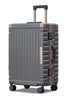 24 Inch Medium Size Checked In Aeris Aluminium Framed Lightweight PC Luggage Bags with Smooth Spinner Wheels