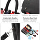Bear Pendant PU Material Tote Bag With Detachable Shoulder Strap