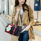 Stylish Ladies Bag, Bear Pendant Tote Shoulder Bag with Cute Teddy Charm