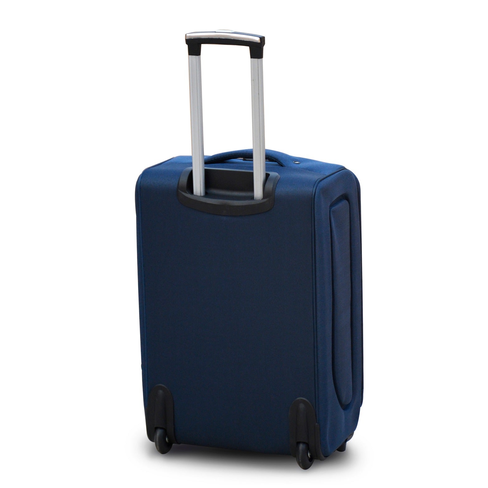24" Blue Colour LP 2  Wheel 0161 Luggage Lightweight Soft Material Trolley Bag