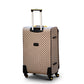 32" VL PU Leather Luggage Lightweight Soft Material Trolley Bag Zaappy.com