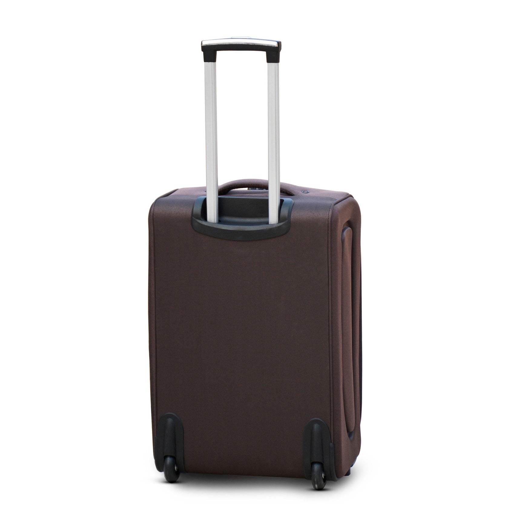 20" Coffee Colour LP 2 Wheel 0161 Luggage Lightweight Soft Material Carry On Trolley Bag