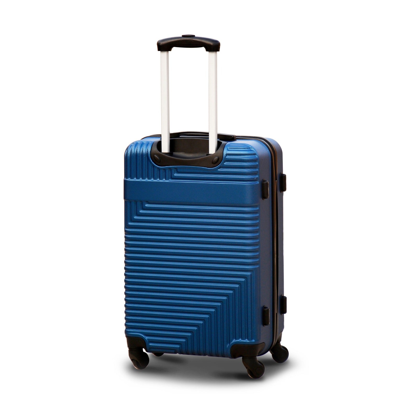 28" Blue Colour Travel Way ABS Luggage Lightweight Hard Case Trolley Bag Zaappy.com