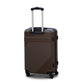 28" Brown Colour Travel Way ABS Luggage Lightweight Hard Case Trolley Bag Zaappy.com