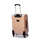 ASD PU Leather Line - Stone Rose Gold Material Luggage bags
