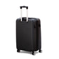 20" Black Colour JIAN ABS Line Luggage Lightweight Hard Case Carry On Trolley Bag With Spinner Wheel Zaappy.com