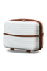 Textured PP Beauty Case Lightweight Stylish Cosmetic Organizer Box