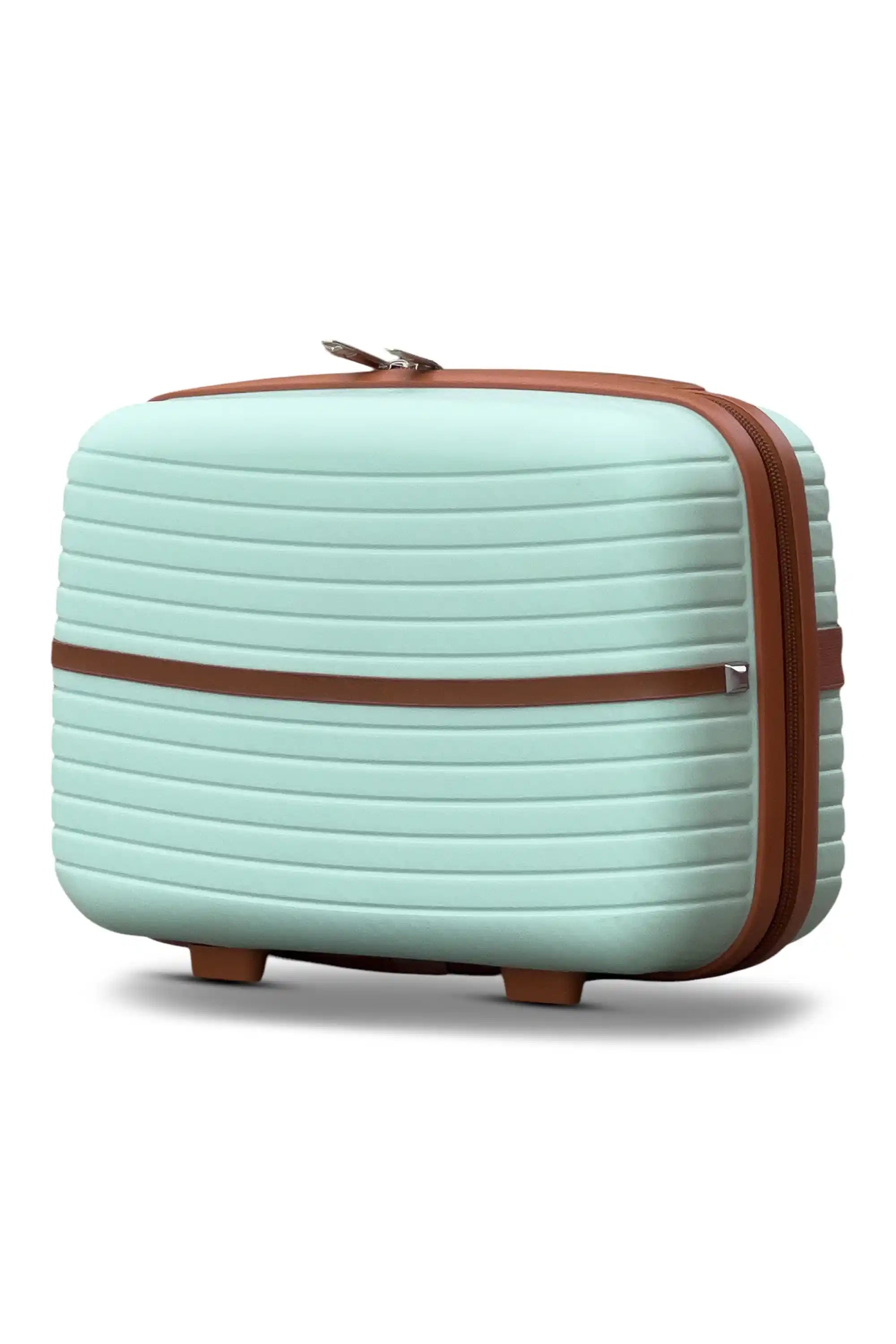 Textured PP Beauty Case Lightweight Stylish Cosmetic Organizer Box