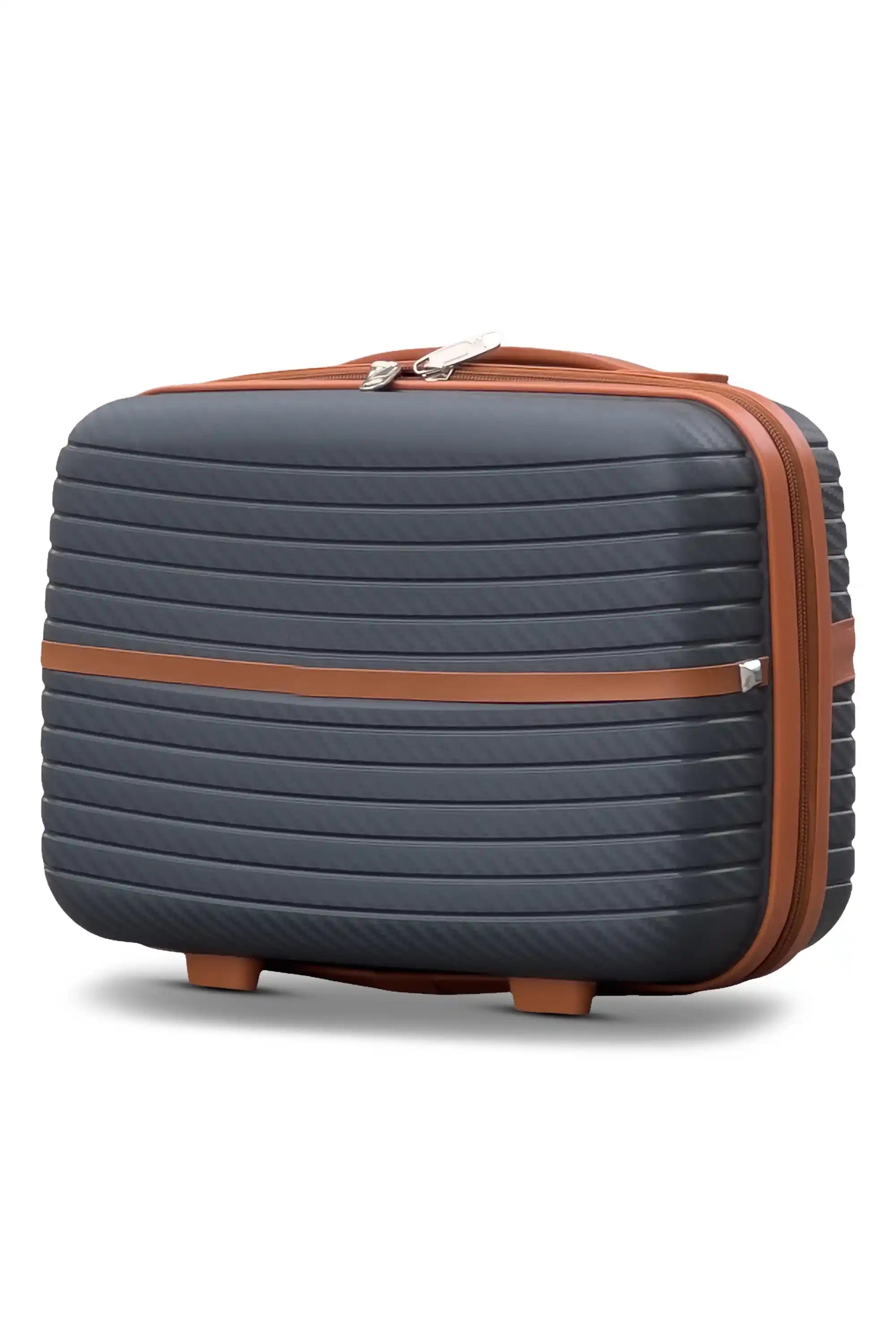 Textured PP Beauty Case Lightweight Stylish Cosmetic Organizer Box