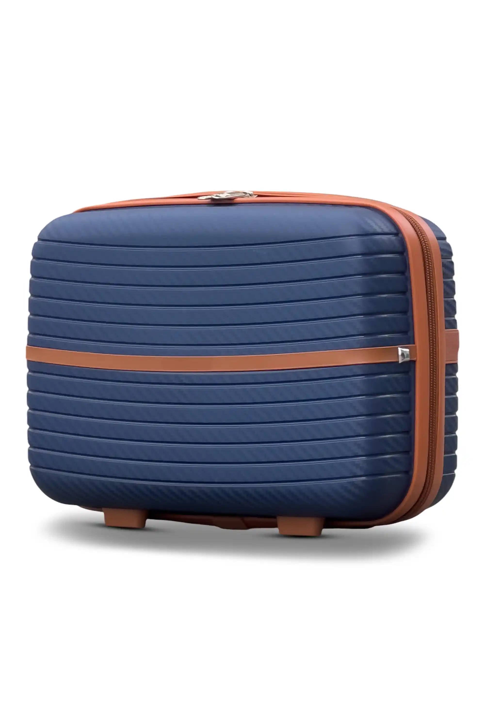 Textured PP Beauty Case Lightweight Stylish Cosmetic Organizer Box