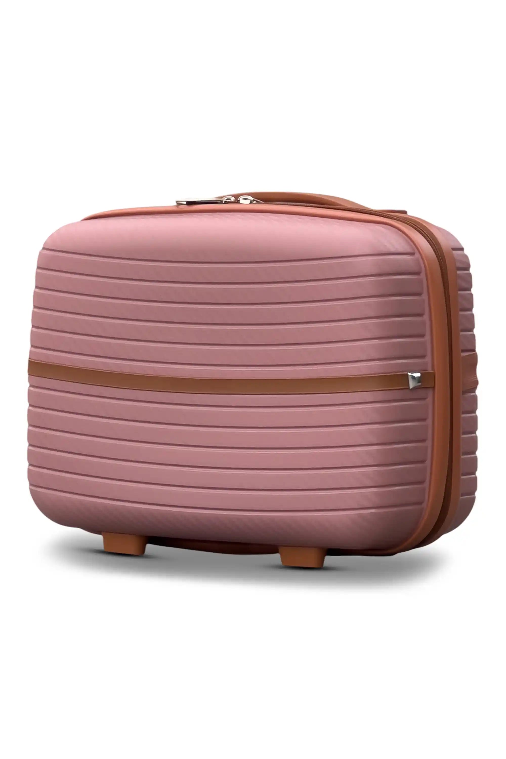 Textured PP Beauty Case Lightweight Stylish Cosmetic Organizer Box