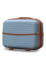 Textured PP Beauty Case Lightweight Stylish Cosmetic Organizer Box