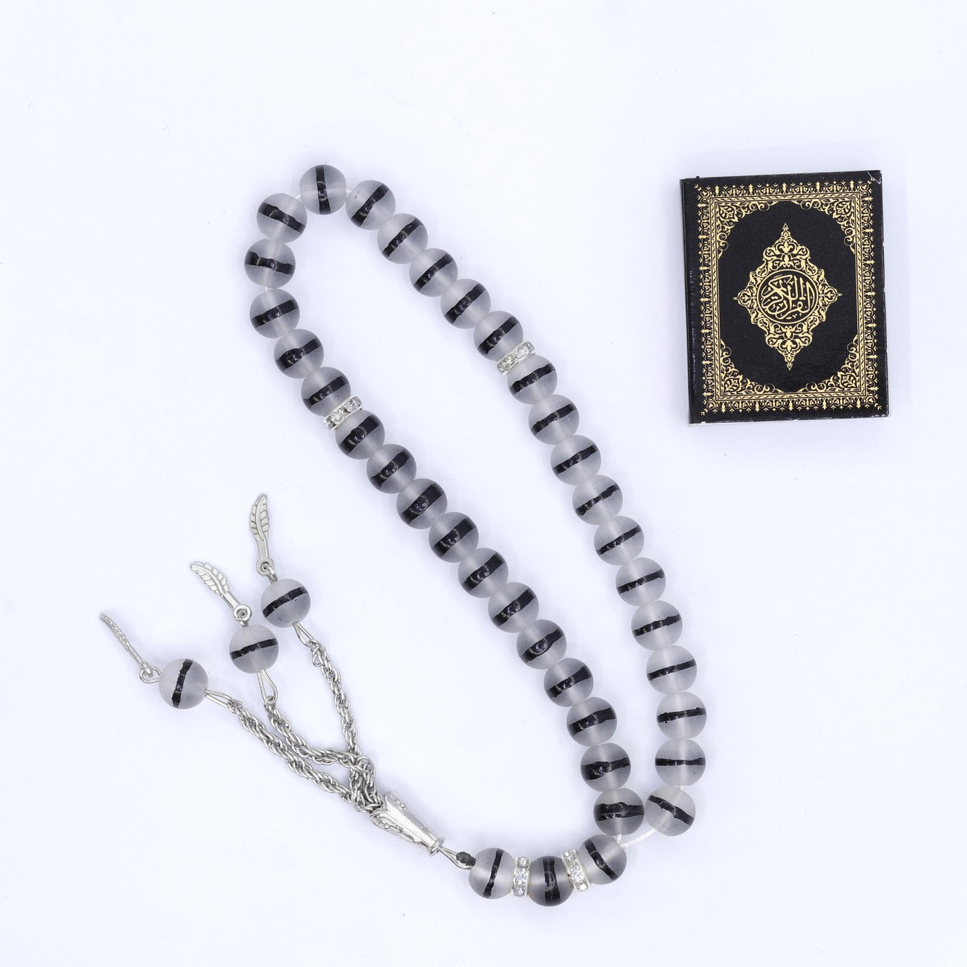 Mini Tasbeeh Rosary Prayer Beads With Black Line | 33 Beards Zaappy