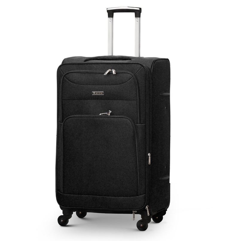 20" LP 4 Wheel 0169 Lightweight Soft Material Carry On Luggage Bag With Spinner Wheel