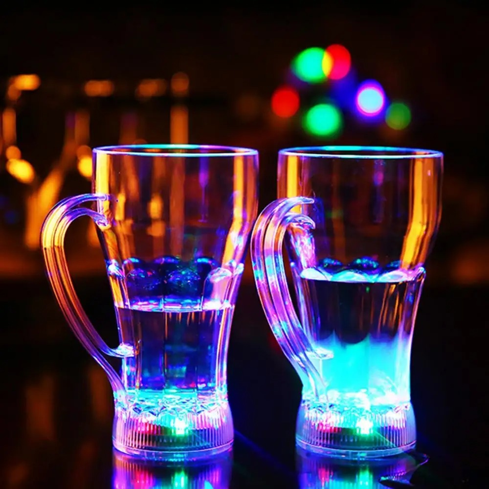 Led Liquid Glass For Buy Liquid Activated Multicolour LED Blinking Glass | Luminous Cup ...