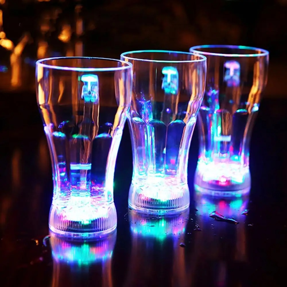 Led Liquid Glass For Buy Liquid Activated Multicolour LED Blinking Glass | Luminous Cup ...