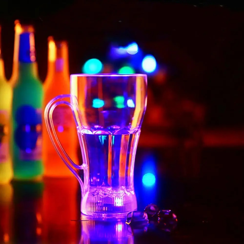 Liquid Activated Multicolour LED Blinking Glass | Luminous Cup