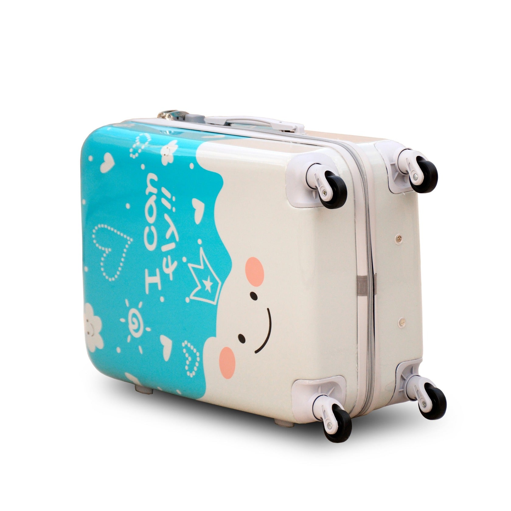 Printed Lightweight ABS Double Spinner Wheel Luggage Bags | 28 inch Size 30-35 Kg Capacity