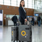 Bold Aluminium Frame 2 Pcs Set Cabin Size 20 Inch [7-10 Kg] and Checked In 24 Inch [20-25 Kg] Luggage With TSA Lock and Travel Hook