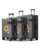Bold Aluminium Hard Shell PC Lightweight 3 PCS Set (20/24/28 Inch) Luggage with Smooth Silent Spinner Wheels