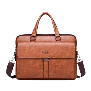 Designer Men Business Bag | Leather Type Laptop Briefcase Bags