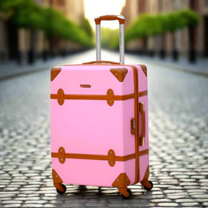 20 Inch Corner Guard ABS Lightweight Carry On Luggage Bag with Spinner Wheel