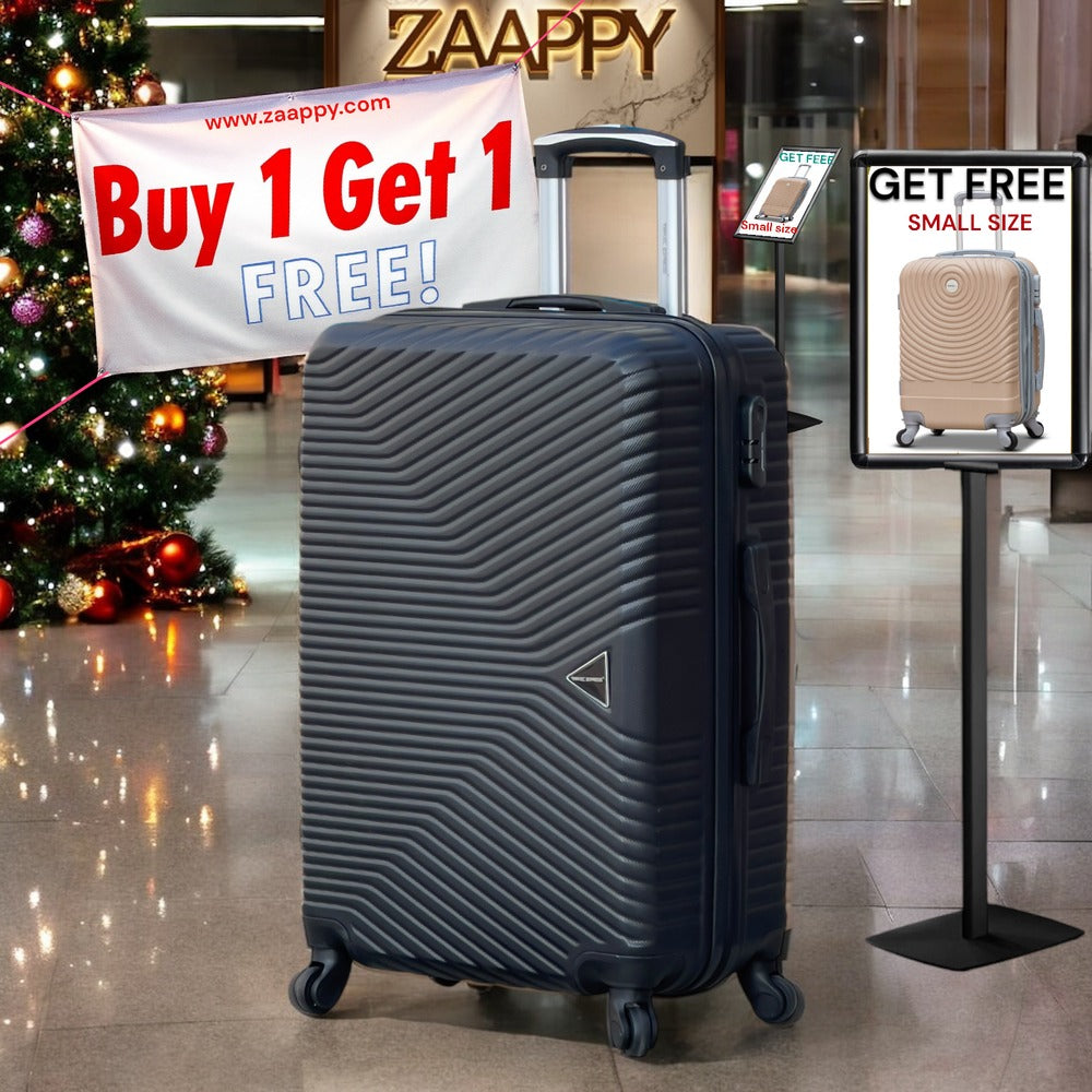 Buy 1 Get 1 Free | Medium Size 24" Lightweight ABS Luggage Bag | Cabin Size Luggage FREE