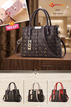 Buy 1 Get 1 Freebie Clutch Card Holder Purse with ALD Tote Shoulder Bag