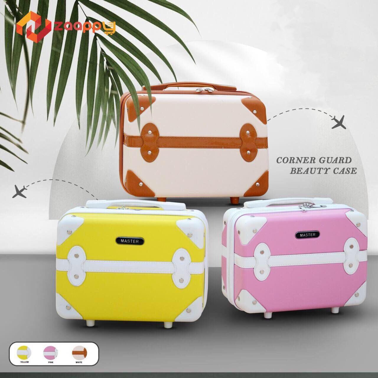 Cabin Size Corner Guard Lightweight ABS Luggage Bag 10 Kg | Beauty Case FREE