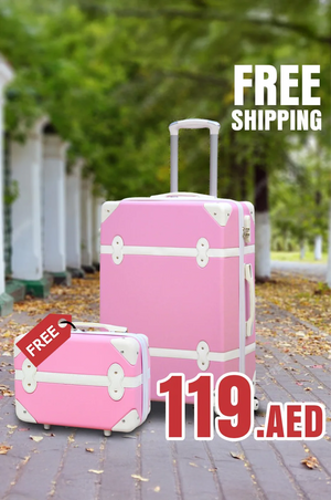 Cabin Size Corner Guard Lightweight ABS Luggage Bag 10 Kg | Beauty Case FREE