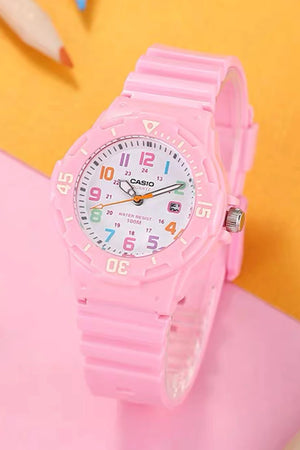 Casio Analogue Stylish Watch Rose & White  | G08
