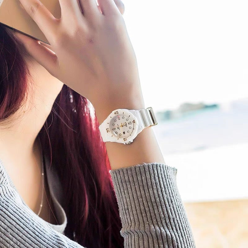 Casio Watch Analogue Women Cute Fashion Pointer Student Watch LRW-200H