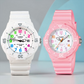 Casio Watch Analogue Women Cute Fashion Pointer Student Watch LRW-200H
