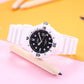 Casio Watch Analogue Women Cute Fashion Pointer Student Watch LRW-200H