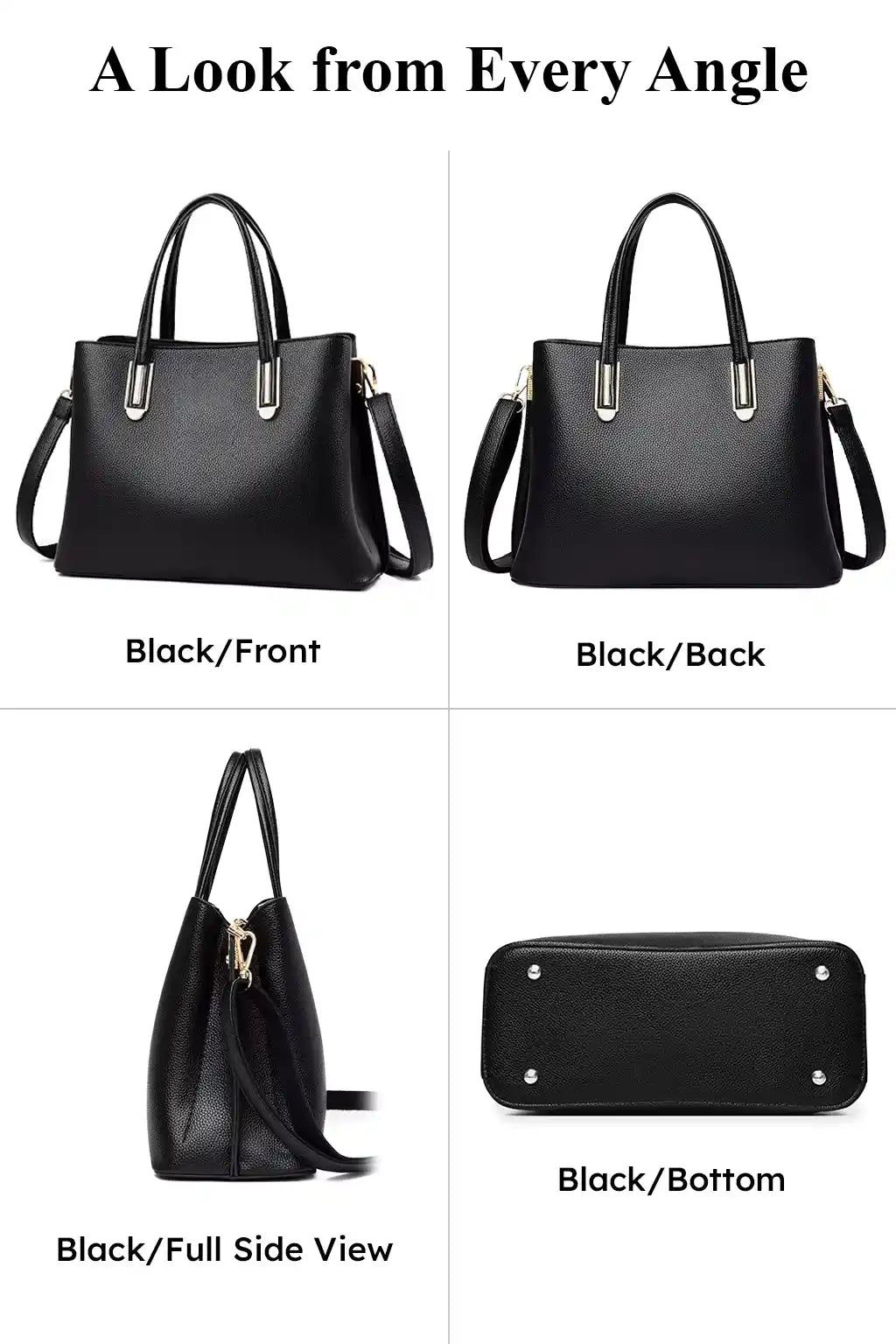 Luxury Designer Top Handle Handbag For Women | Casual Crossbody Tote Shoulder Bag