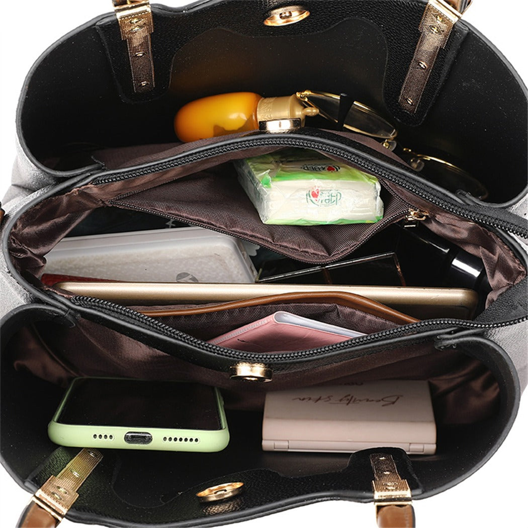 Luxury Designer Top Handle Handbag For Women | Casual Crossbody Tote Shoulder Bag Zaappy