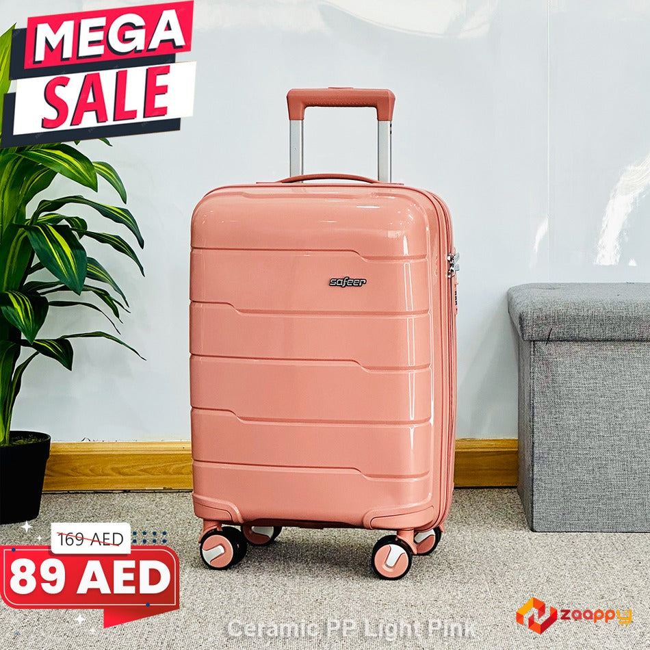 Flash Sale Offer | Carry On Luggage Bags 10 Kg Unbreakable PP Material Zaappy