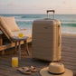 32 Inch Ceramic PP Lightweight Luggage Bags with Spinner Wheels